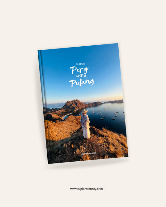 Buku , "58 Hari Pergi untuk Pulang".